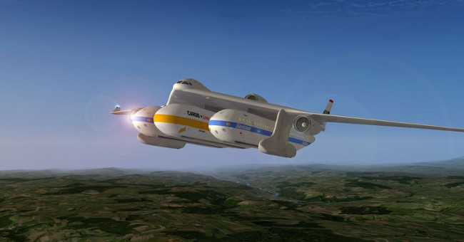 The idea of ​​aircraft with 3 separate cabins, turned into train cars after landing