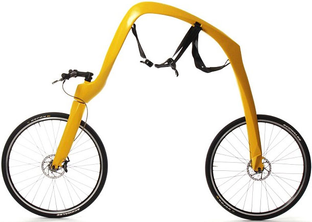 The invention of the bicycle is not peaceful, no pedal