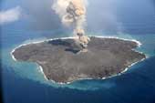 The island is 11 times bigger in just 15 months