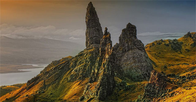 The island is dubbed the 'fairy world' with enchanting terrain masterpieces