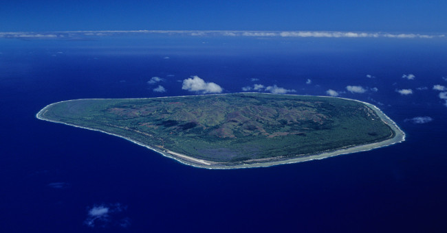 The island where the son is taught by the older sister how to