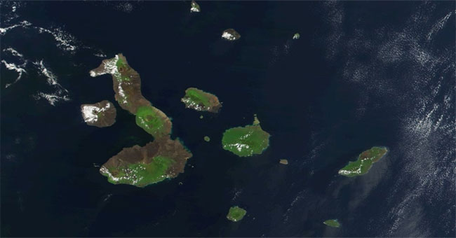 The islands have unique shapes in the world