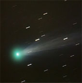 The ISON comet can be observed with the naked eye