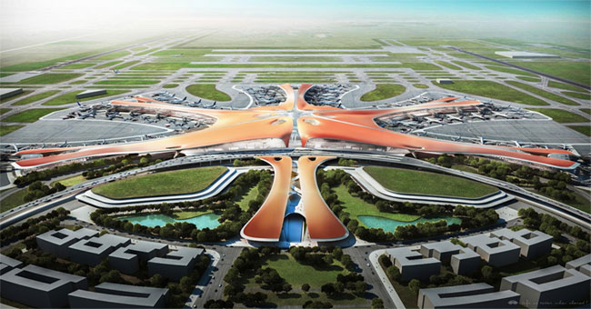 The largest airport in the world will be born in 2019