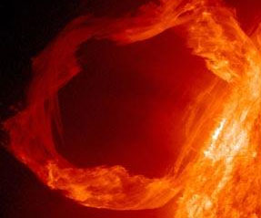 The largest solar flare in nearly 5 years