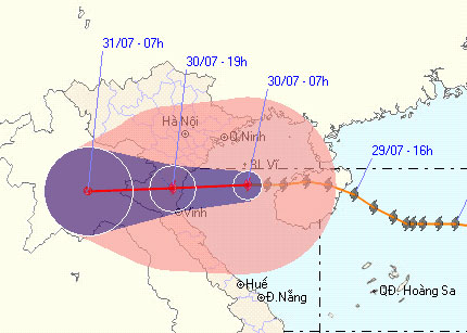 The last news about storm No. 3