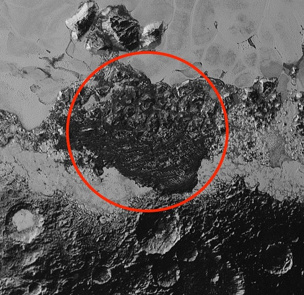 The latest series of Pluto from the New Horizon spacecraft