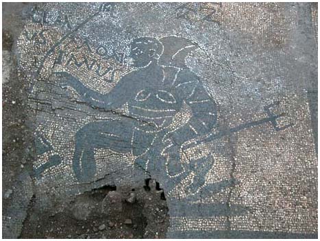 The legend of the gladiator at the Roman villa