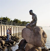 The legendary mermaid statue is 100 years old