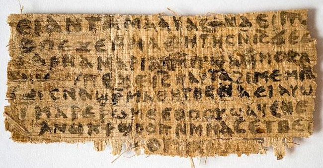 The letter of the wife of Jesus may be false