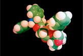 The lock is as small as a molecule