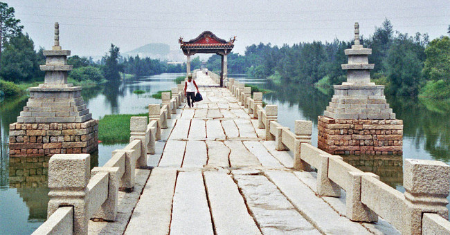 The longest ancient stone bridge in China