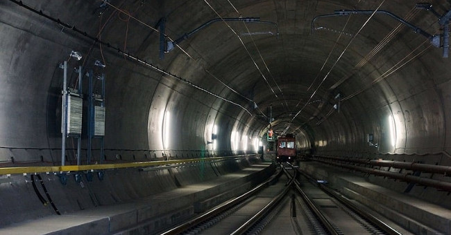 The longest railway tunnel in the world is completed after 7 decades
