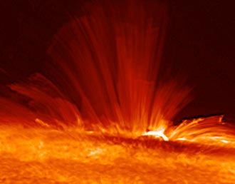 The magnetic structure of the sun