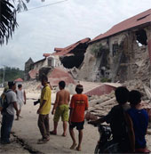 The magnitude 7.2 earthquake in the Philippines killed 20 people