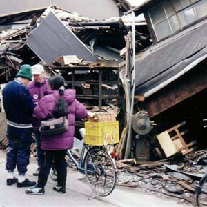 The magnitude 7.2 earthquake shook Japan