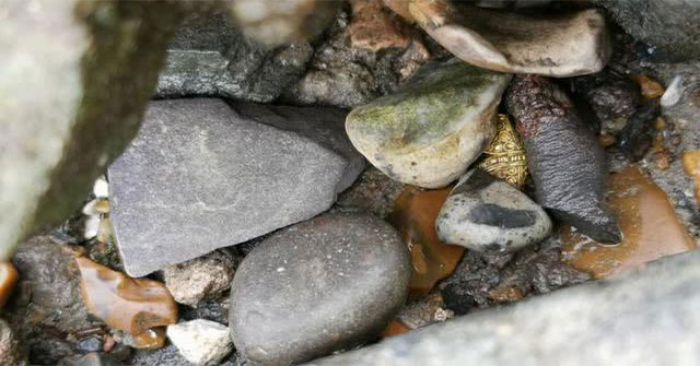 The male worker changed his life after picking up a 1000-year-old jewelry