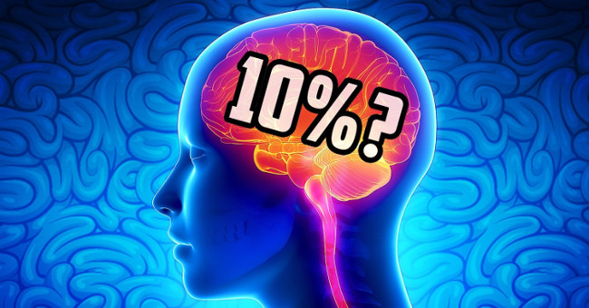 The man lives normally without 90% of the brain