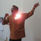 The man was not electrocuted