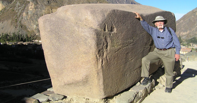 The megalithic works in Russia show that the giant once existed on Earth?