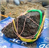 The meteorite hunter is honored