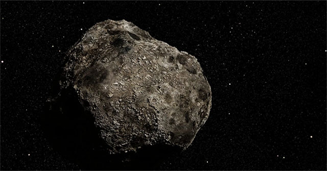 The meteorite is as big as a mountain rushing towards Earth