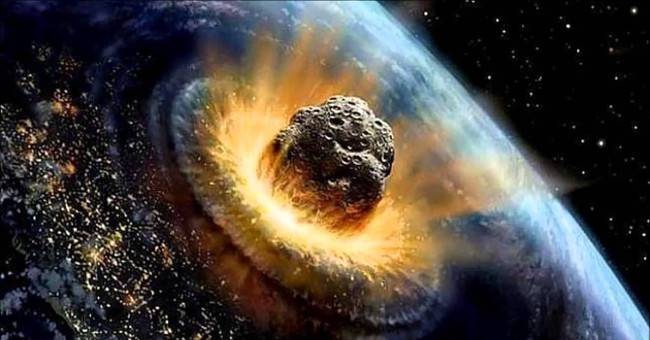 The meteorite that cleans humanity is just a matter of time.