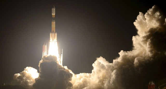 The moment Japan launched the Kounotori-5 spacecraft to ISS