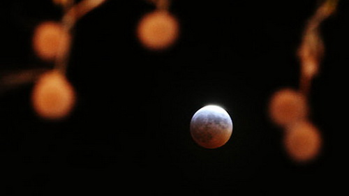 The moon is small!