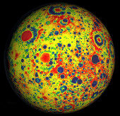 The moon was a piece of earth?
