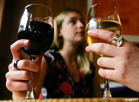 The more alcohol drinking the faster the brain