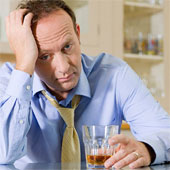 The more work, the more alcohol