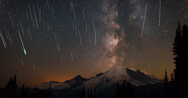 The most beautiful meteor shower of the year will take place this weekend