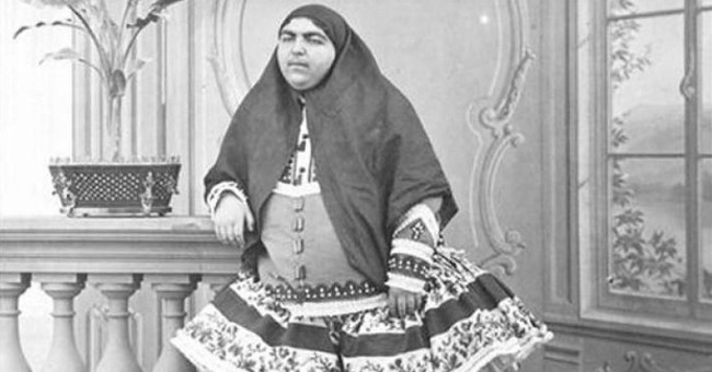 The most beautiful wife in the harem of nearly 100 people of the Persian king