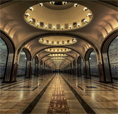 The most glittery subway stations in the world