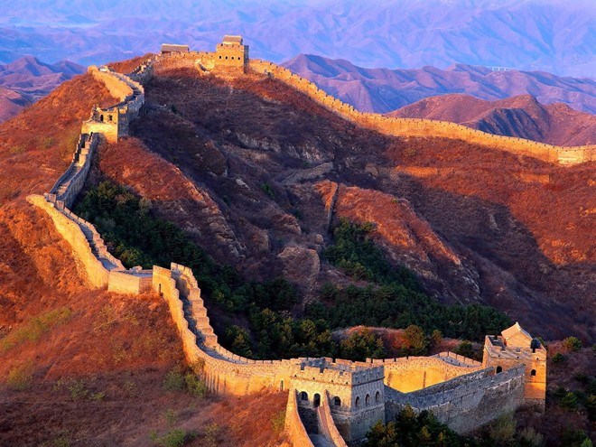 The most magnificent gates of the Great Wall