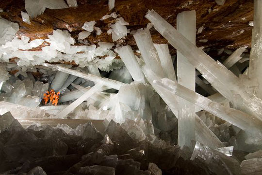 The most unique crystal cave in the world