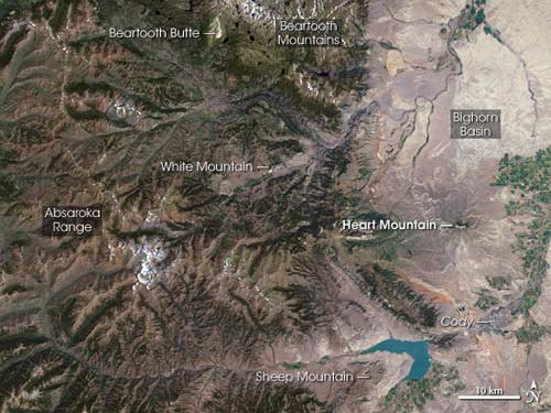 The mountain moves 100 km in half an hour