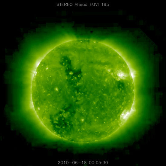 The multicolored sun