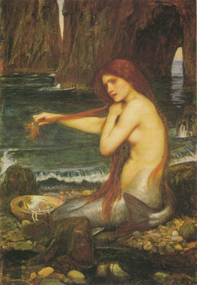 The mummified corpses of 'mermaids'
