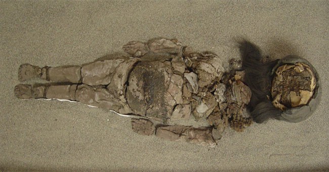 The mysterious mummy survived for thousands of years, suddenly ... liquefied