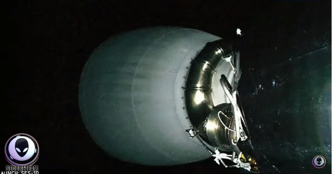 The mysterious object caused the missile launch of SpaceX to be cut