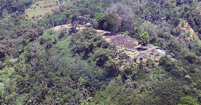 The mysterious 'Pyramid' in Indonesia