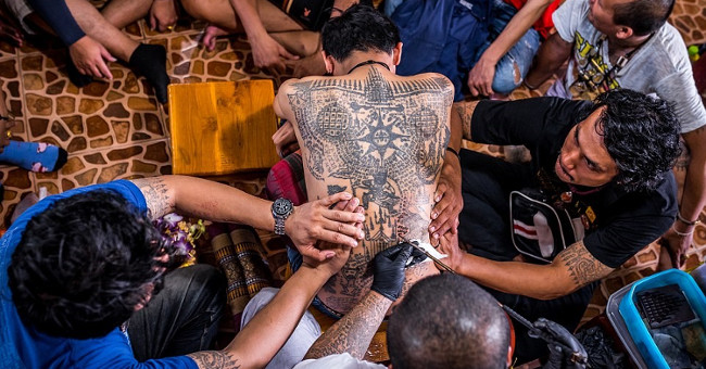 The mystery of the magic tattoo art of Thai meditation teacher