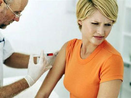 The needle is not painful