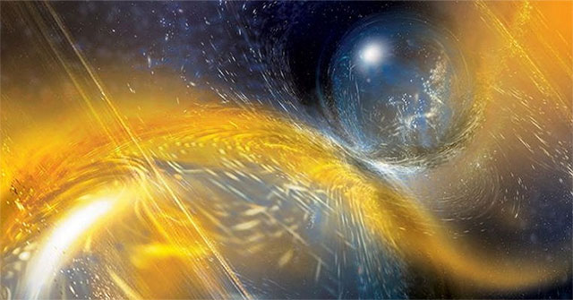 The neutron star collision is 520 million light-years from Earth