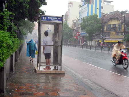 The North is still rainy, bad weather at sea