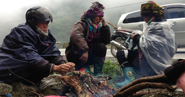 The Northern part was very cold until the New Year of the Kitchen God