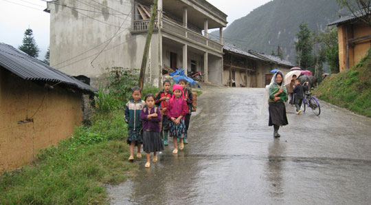 The northern provinces have small rain and scattered drizzle