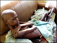 The number of HIV infections increased in Africa